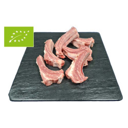 Costillas de cerdo ecológico