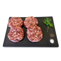 4 Hamburguesas caseras de...