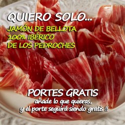 QUIERO SOLO jamón de...